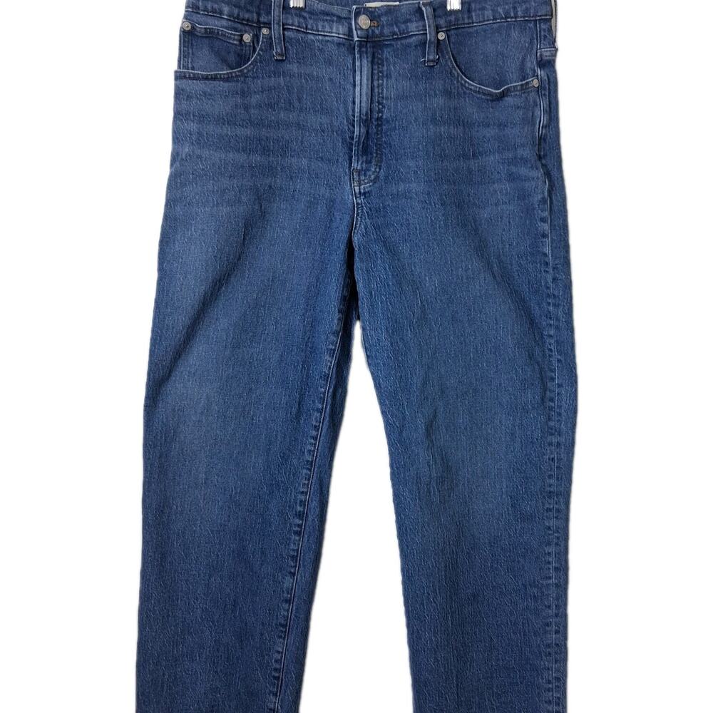 Madewell Men's Jeans Size 36×27 Denim Blue Jeans Stretch Wide Leg
